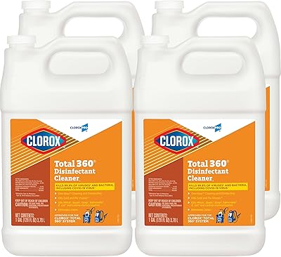 CloroxPro Total 360 Disinfectant Cleaner, Industrial Cleaning Spray, 128 oz