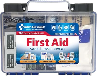 First Aid Only OSHA-Compliant First Aid Kit, All-Purpose 50-Person Emergency